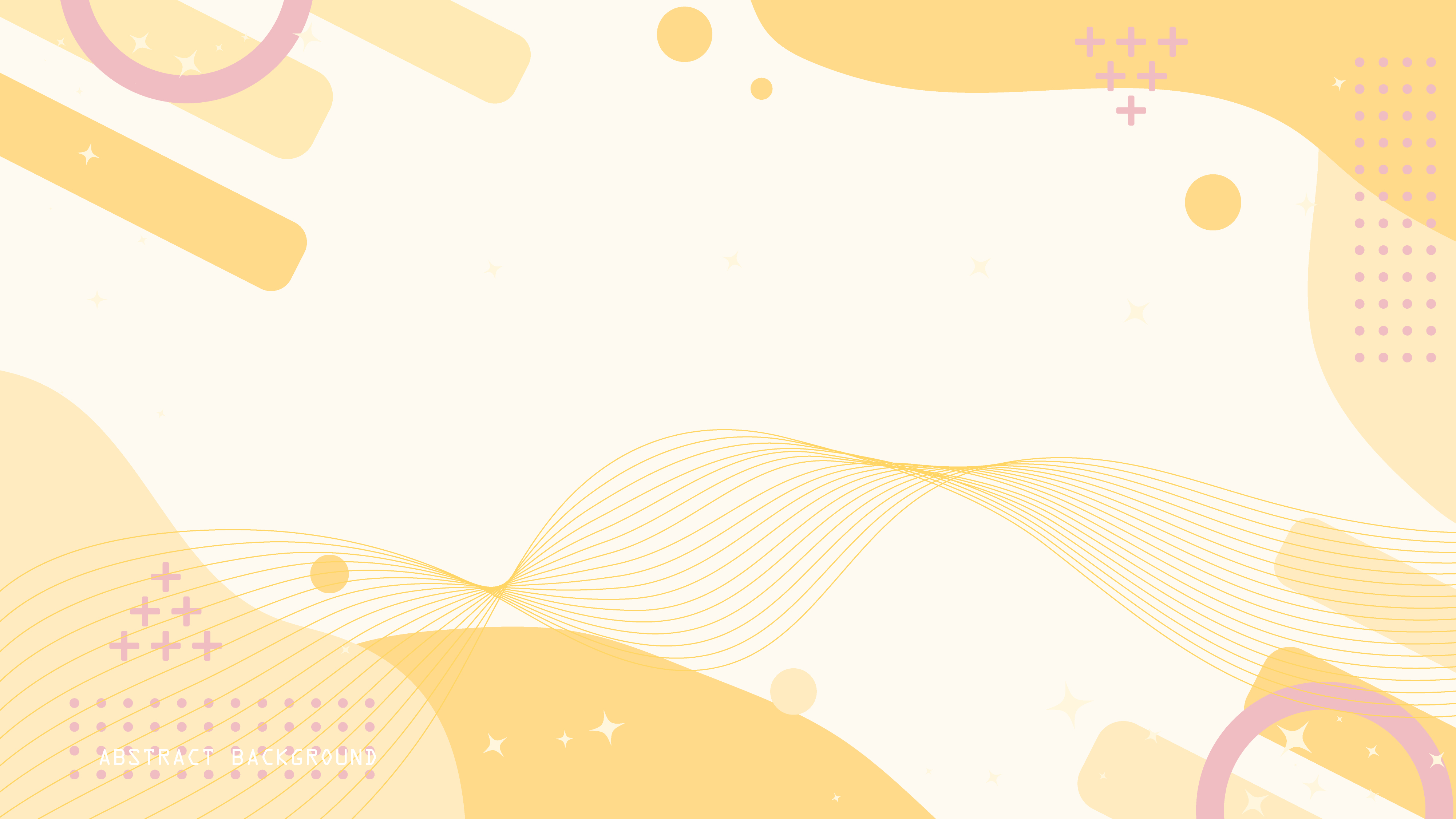 Minimalist abstract background with soft geometric shapes and dots