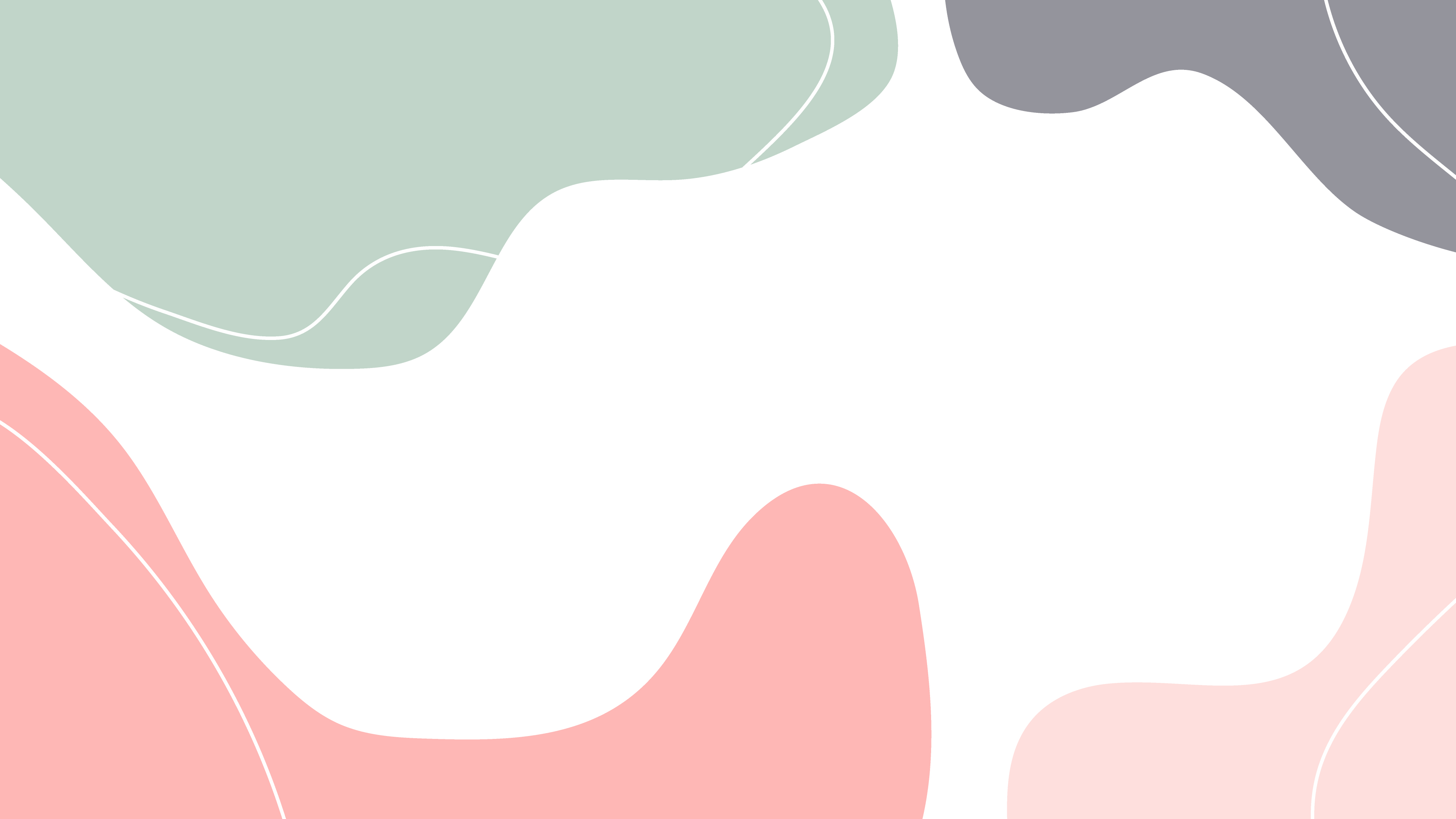 Abstract background with soft pastel organic shapes and fluid lines for modern graphic design layout