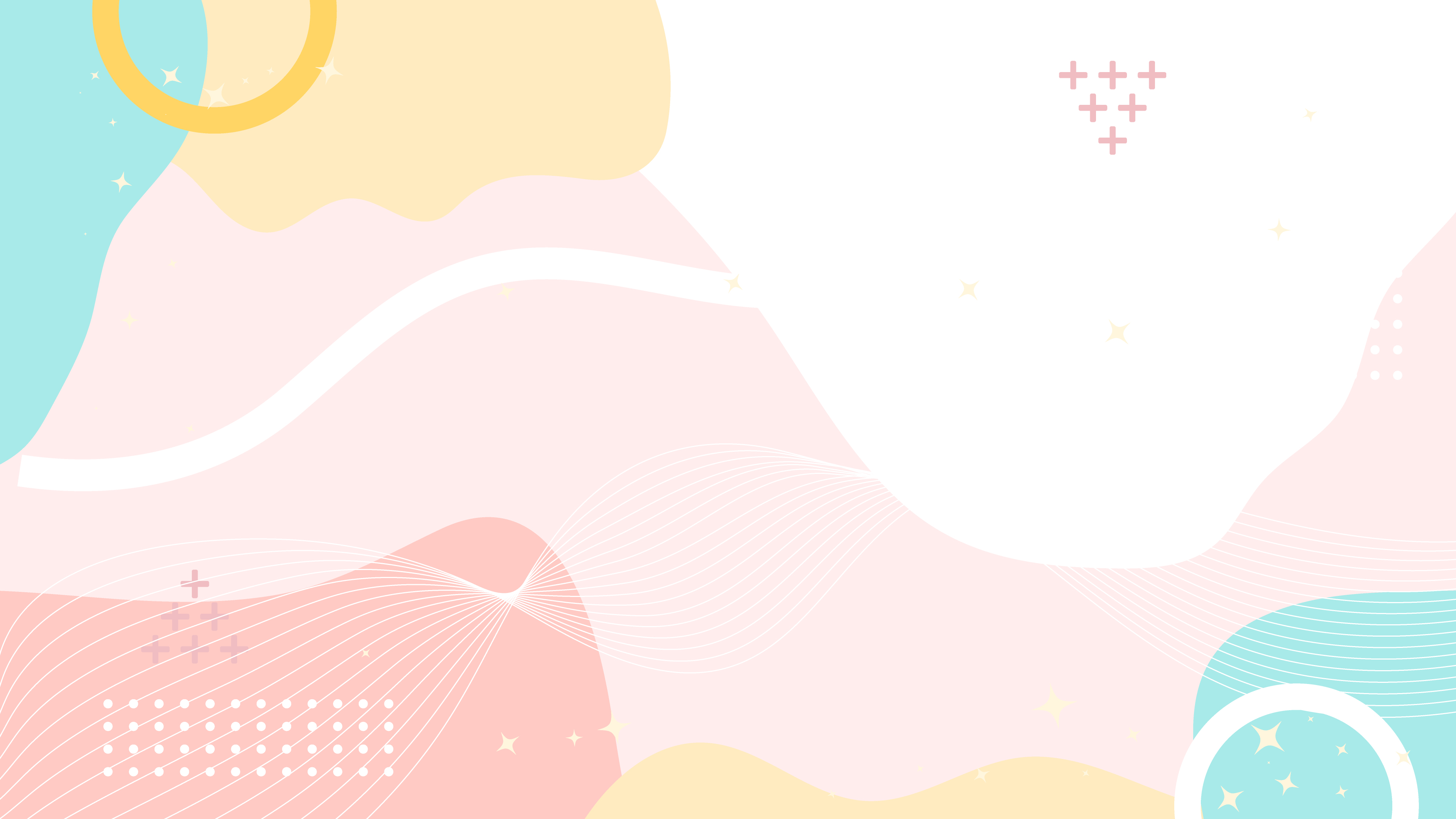 Abstract background with pastel shapes and geometric elements for modern graphic design projects